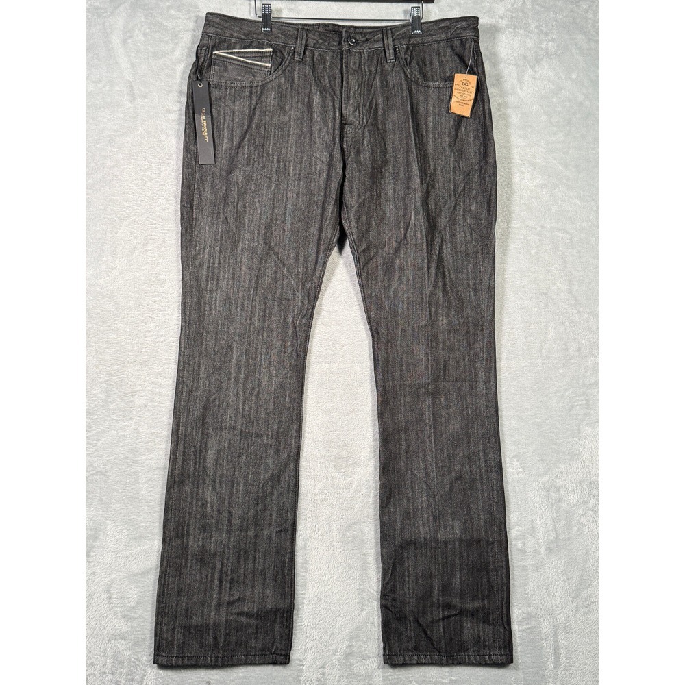 Cult of Individuality JeansMens 38x34 Black Rebel Straight‎